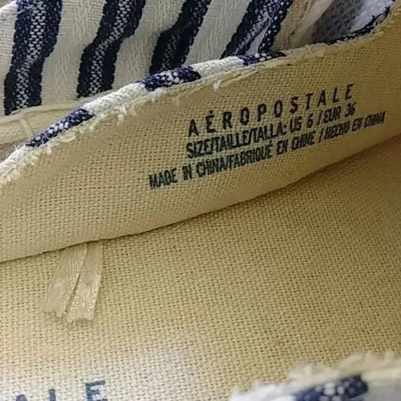 Aeropostale Espadrilles Mule Flats - Picture 5 of 8